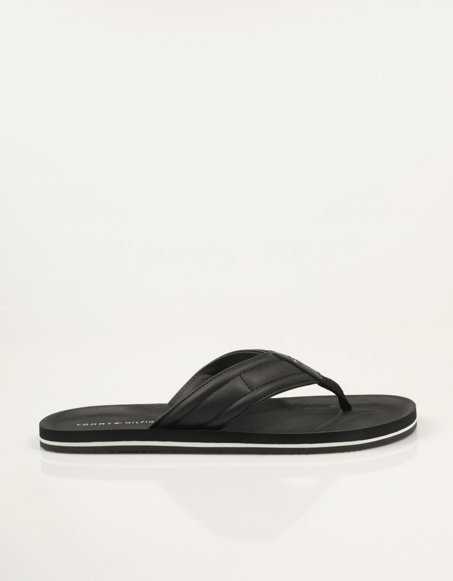 ZAPATILLAS TOMMY HILFIGER BEACH SANDAL en color Negro