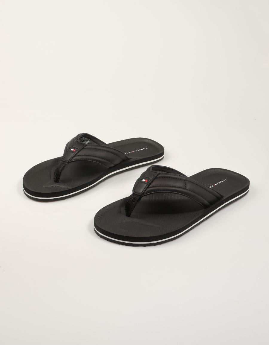ZAPATILLAS TOMMY HILFIGER BEACH SANDAL en color Negro