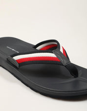 CHANCLAS TOMMY HILFIGER MOLDED HILFIGER RWB BEACH SANDAL en color Azul marino