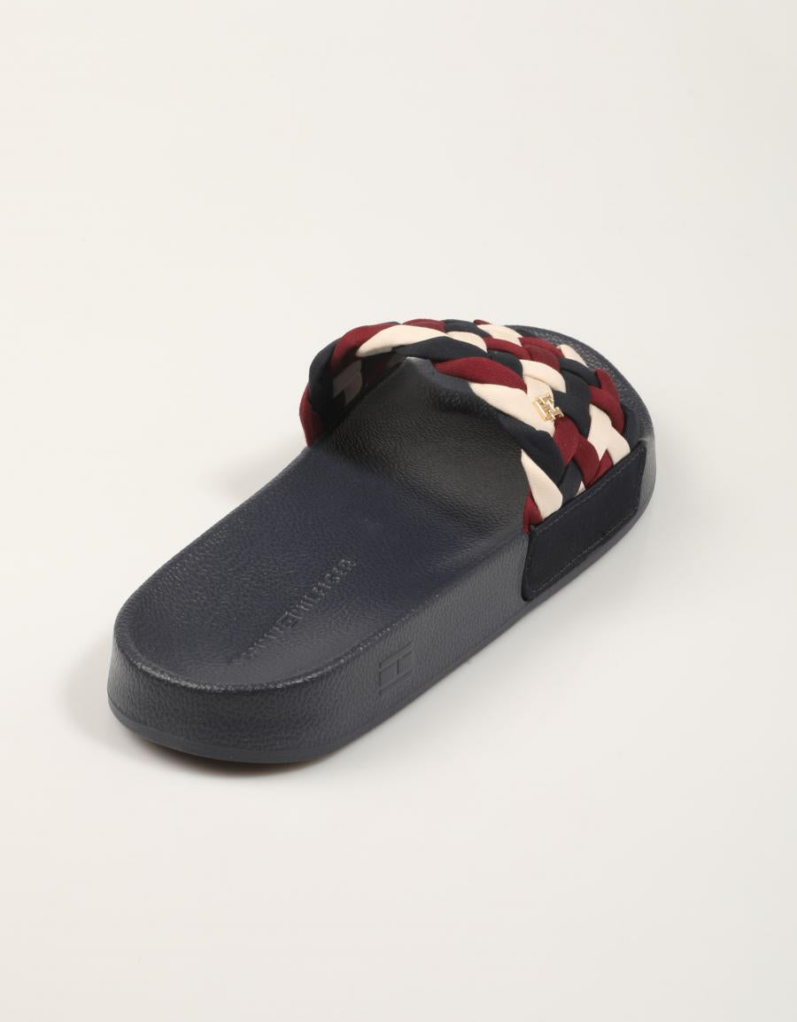 CHANCLAS TOMMY HILFIGER POOL SLIDE en color Multicolor