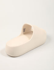 CHANCLAS TOMMY HILFIGER CHUNKY POOL SLIDE ESS en color Beige