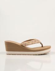 CHANCLAS TOMMY HILFIGER TH ROPE SUMMER SANDAL en color Beige