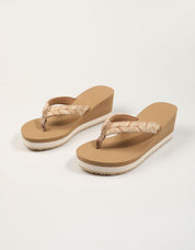 CHANCLAS TOMMY HILFIGER TH ROPE SUMMER SANDAL en color Beige