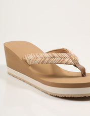 CHANCLAS TOMMY HILFIGER TH ROPE SUMMER SANDAL en color Beige