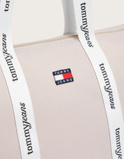 BOLSO TOMMY HILFIGER TJW ESS DAILY TOTE en color Beige