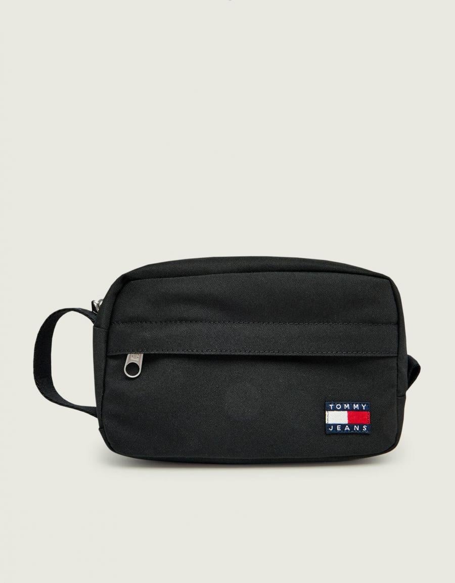 NECESER TOMMY HILFIGER TJM ESS DAILY WASHBAG en color Negro