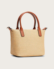 TOMMY HILFIGER POPETTE MINI TOTE RAFFIA 89558