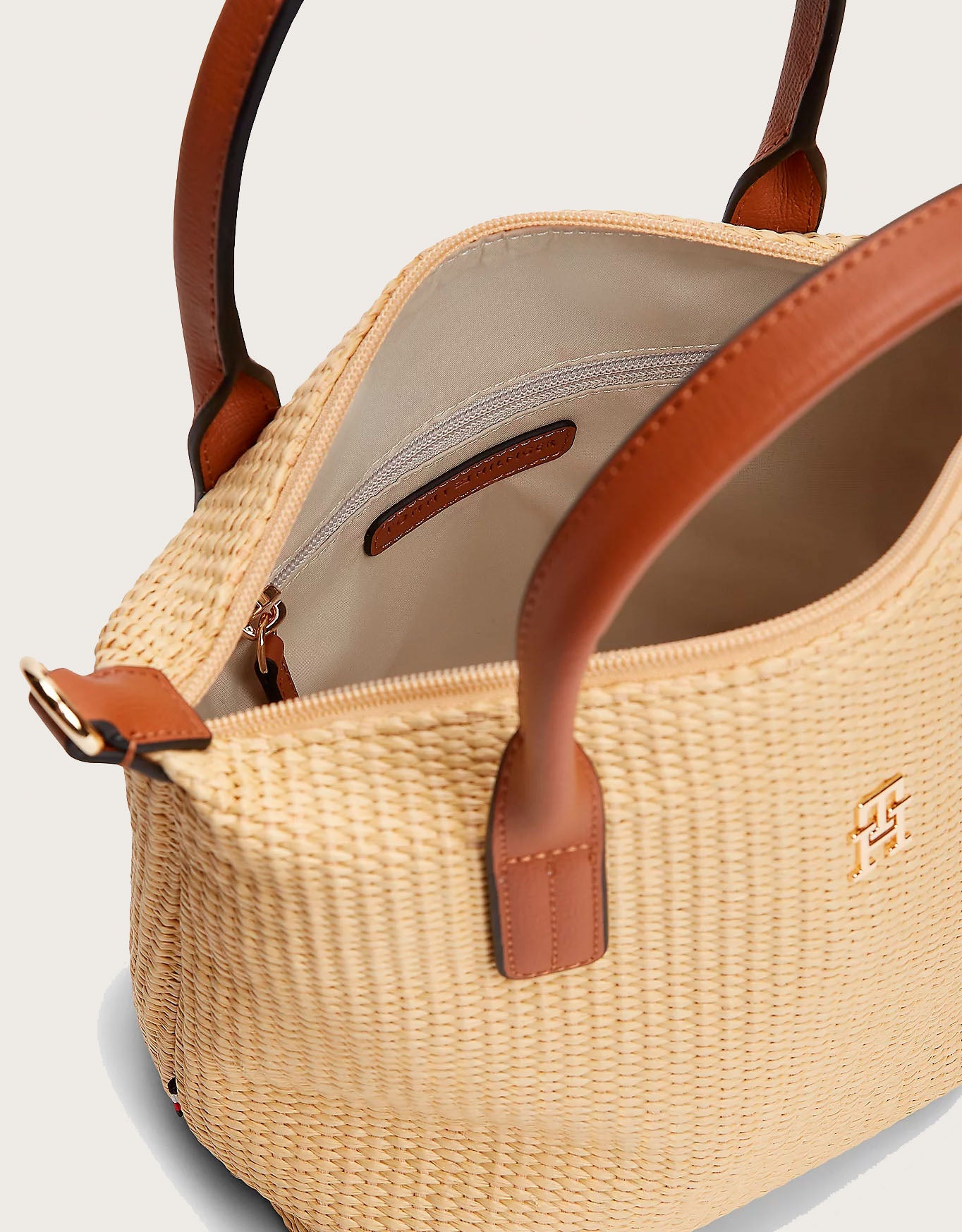 TOMMY HILFIGER POPETTE MINI TOTE RAFFIA 89558