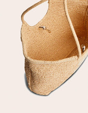 BOLSO TOMMY HILFIGER TH ELEVATED SUMMER TOTE RAFFIA en color Beige