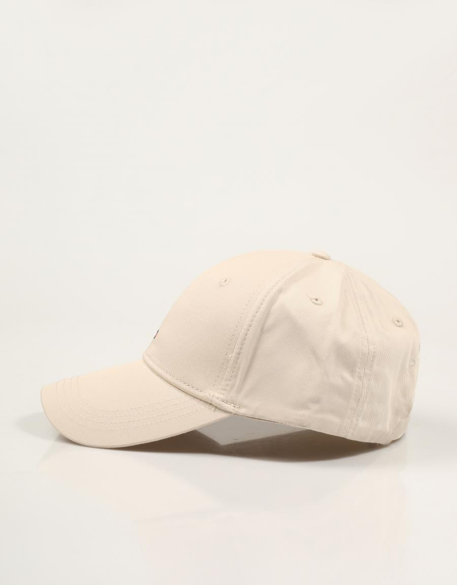 GORRA TOMMY HILFIGER TH FLAG COTTON 6 PANEL CAP en color Beige