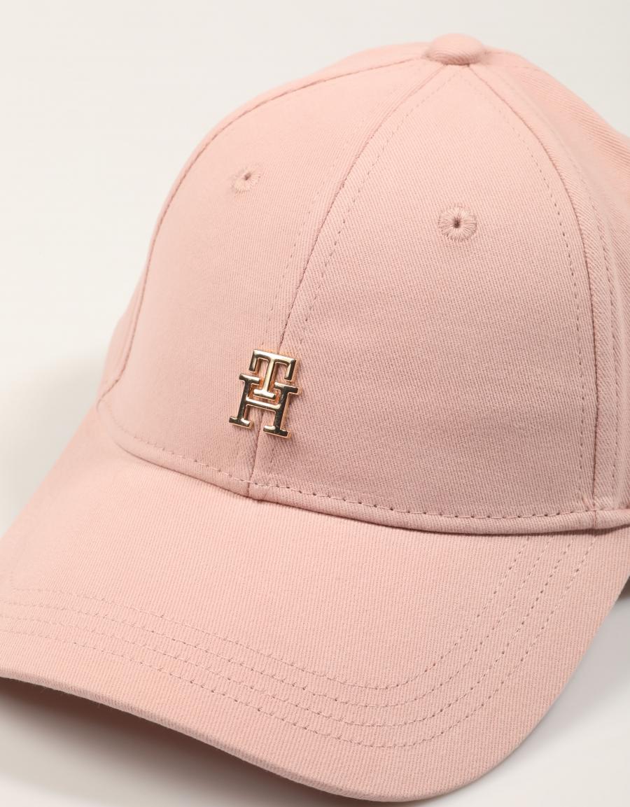 GORRA TOMMY HILFIGER TH ELEVATED CHIC CAP en color Rosa