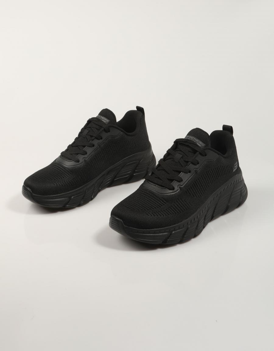 ZAPATILLAS SKECHERS BOBS SPORT B FLEX HI en color Negro