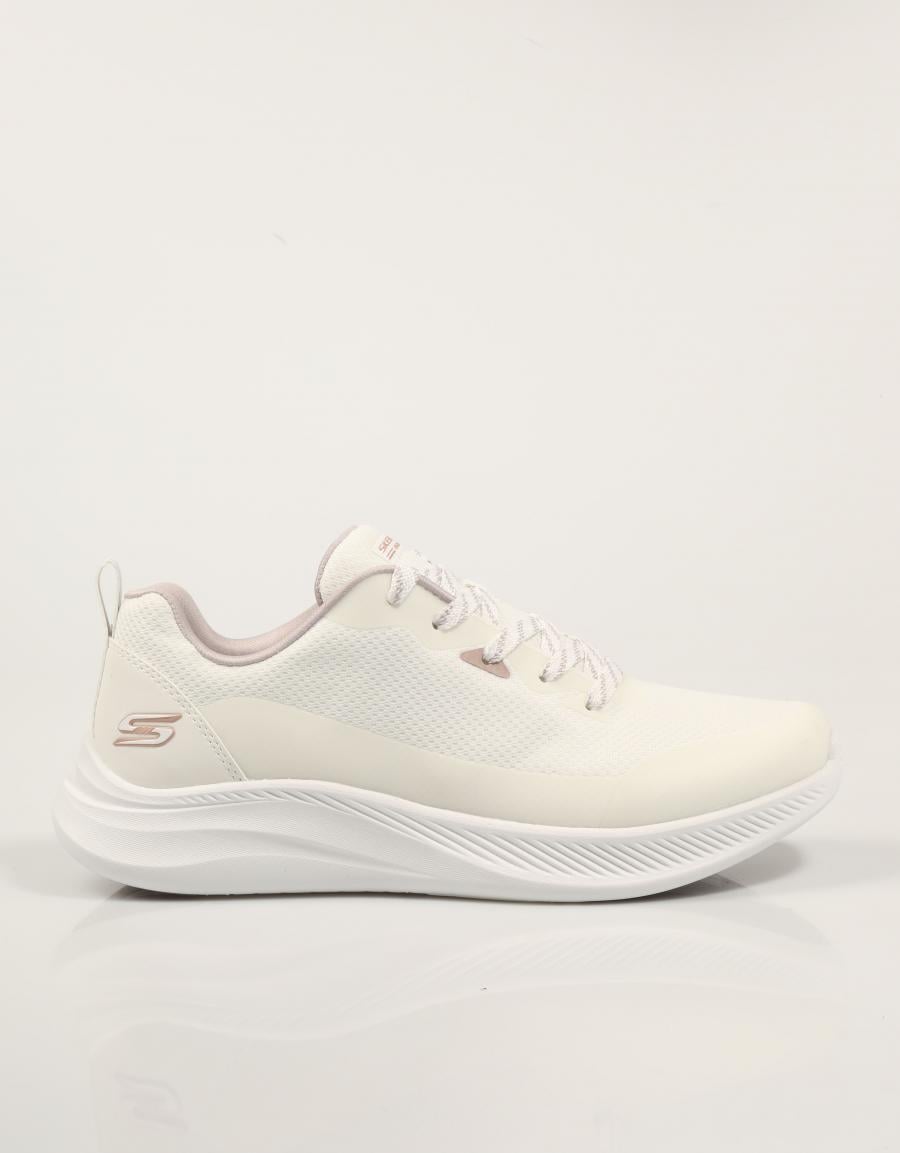 ZAPATILLAS SKECHERS BOBS MODA FLEX en color Blanco