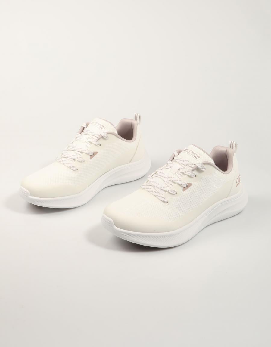 ZAPATILLAS SKECHERS BOBS MODA FLEX en color Blanco