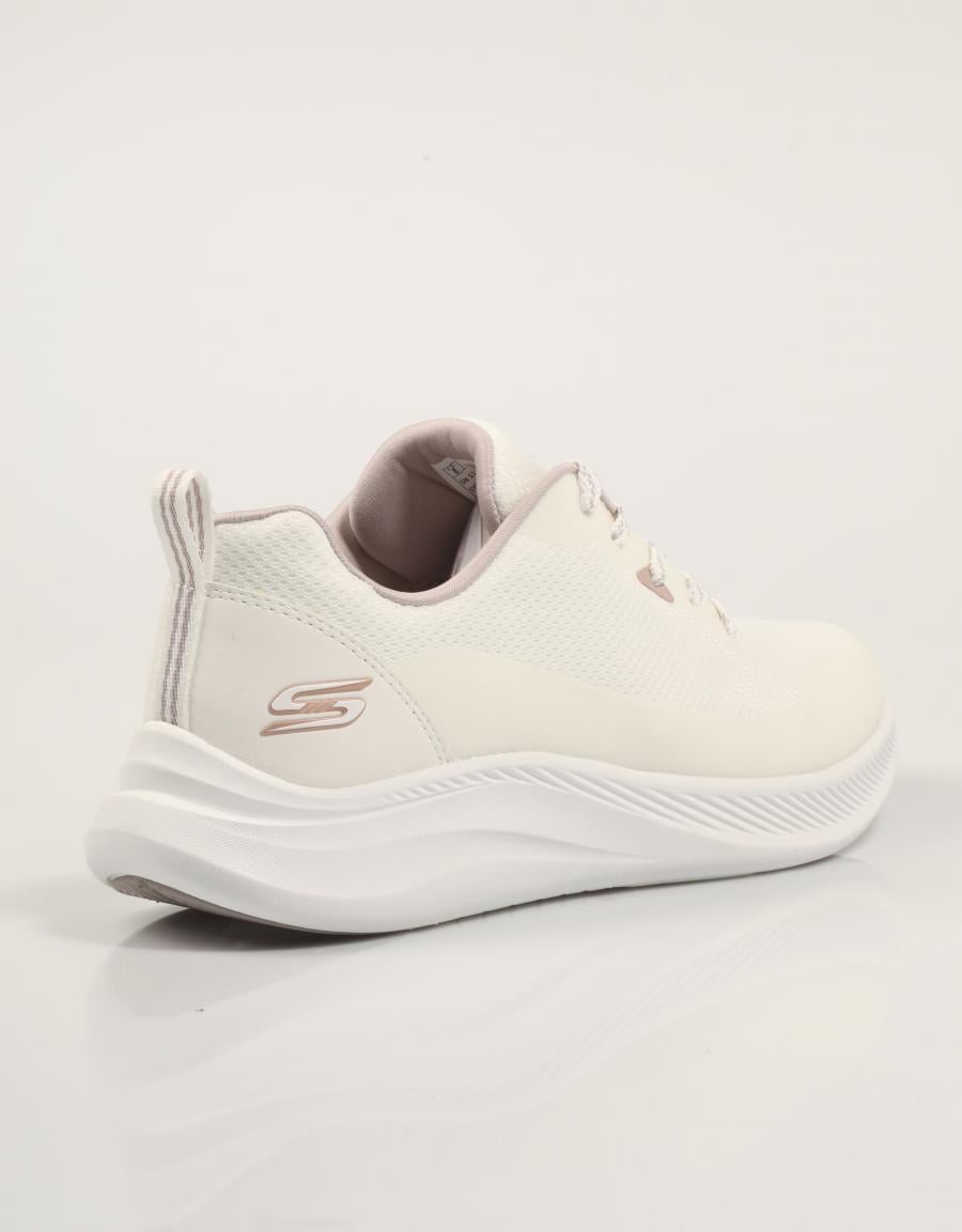 ZAPATILLAS SKECHERS BOBS MODA FLEX en color Blanco