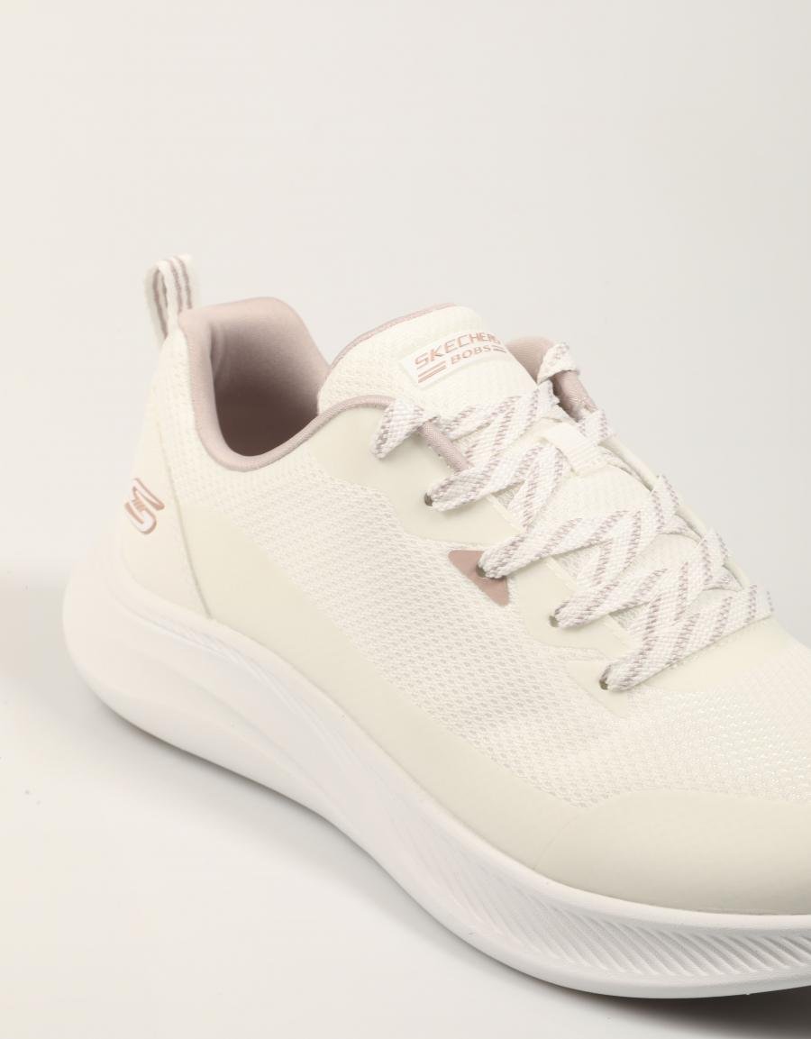 ZAPATILLAS SKECHERS BOBS MODA FLEX en color Blanco