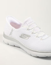 ZAPATILLAS SKECHERS SLIP INS SUMMITS en color Blanco