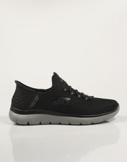 ZAPATILLAS SKECHERS SLIP INS SUMMITS en color Negro