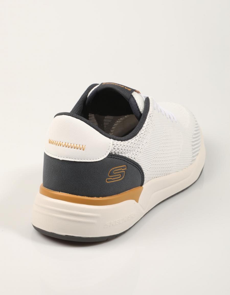 ZAPATILLAS SKECHERS RELAXED FIT: CORLISS - DORSET en color Blanco