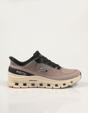 ZAPATILLAS SKECHERS SLIP INS ARCH FIT GLIDE STEP en color Taupe