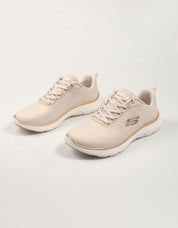 ZAPATILLAS SKECHERS FLEX APPEAL 5 0 en color Beige