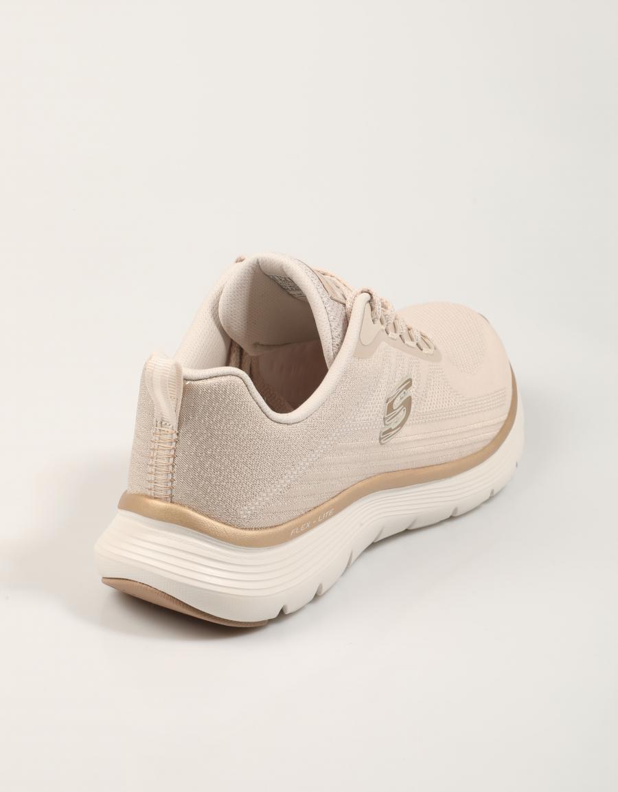 ZAPATILLAS SKECHERS FLEX APPEAL 5 0 en color Beige