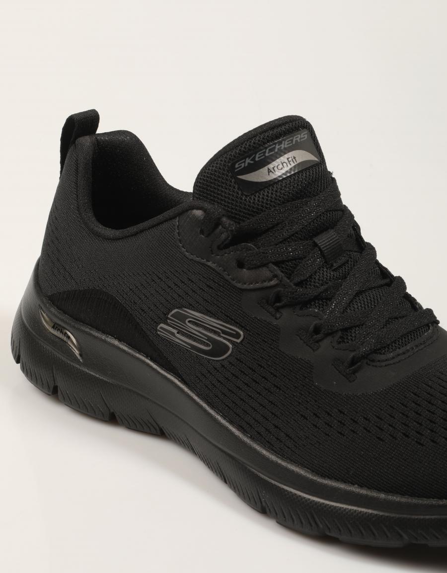 ZAPATILLAS SKECHERS ARCH FIT SUMMITS en color Negro