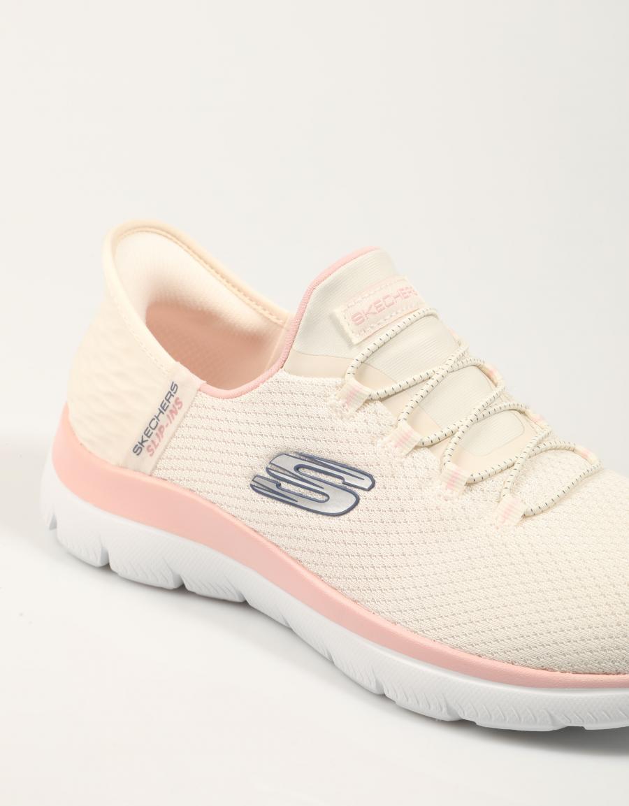 ZAPATILLAS SKECHERS SLIP INS SUMMITS en color Beige