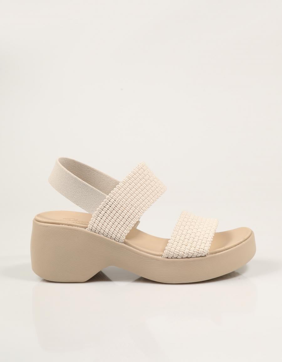 SANDALIAS SKECHERS CALI DAY en color Beige