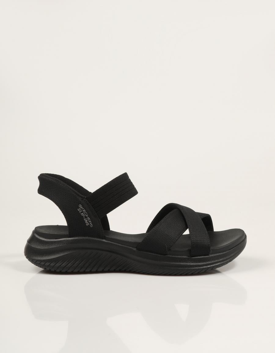 SANDALIAS SKECHERS SLIP INS ULTRA FLEX 3 0 en color Negro