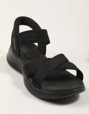 SANDALIAS SKECHERS SLIP INS ULTRA FLEX 3 0 en color Negro