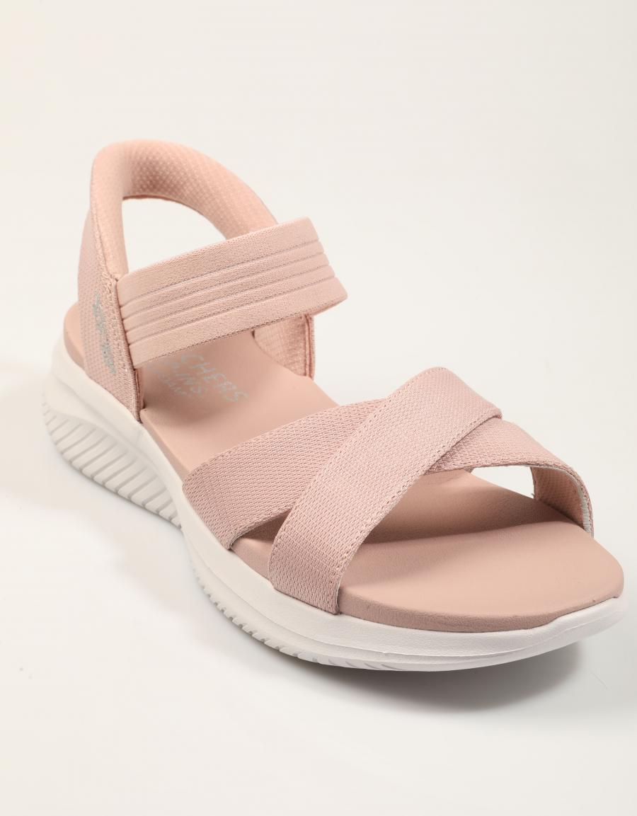 SANDALIAS SKECHERS SLIP INS ULTRA FLEX 3 0 en color Rosa