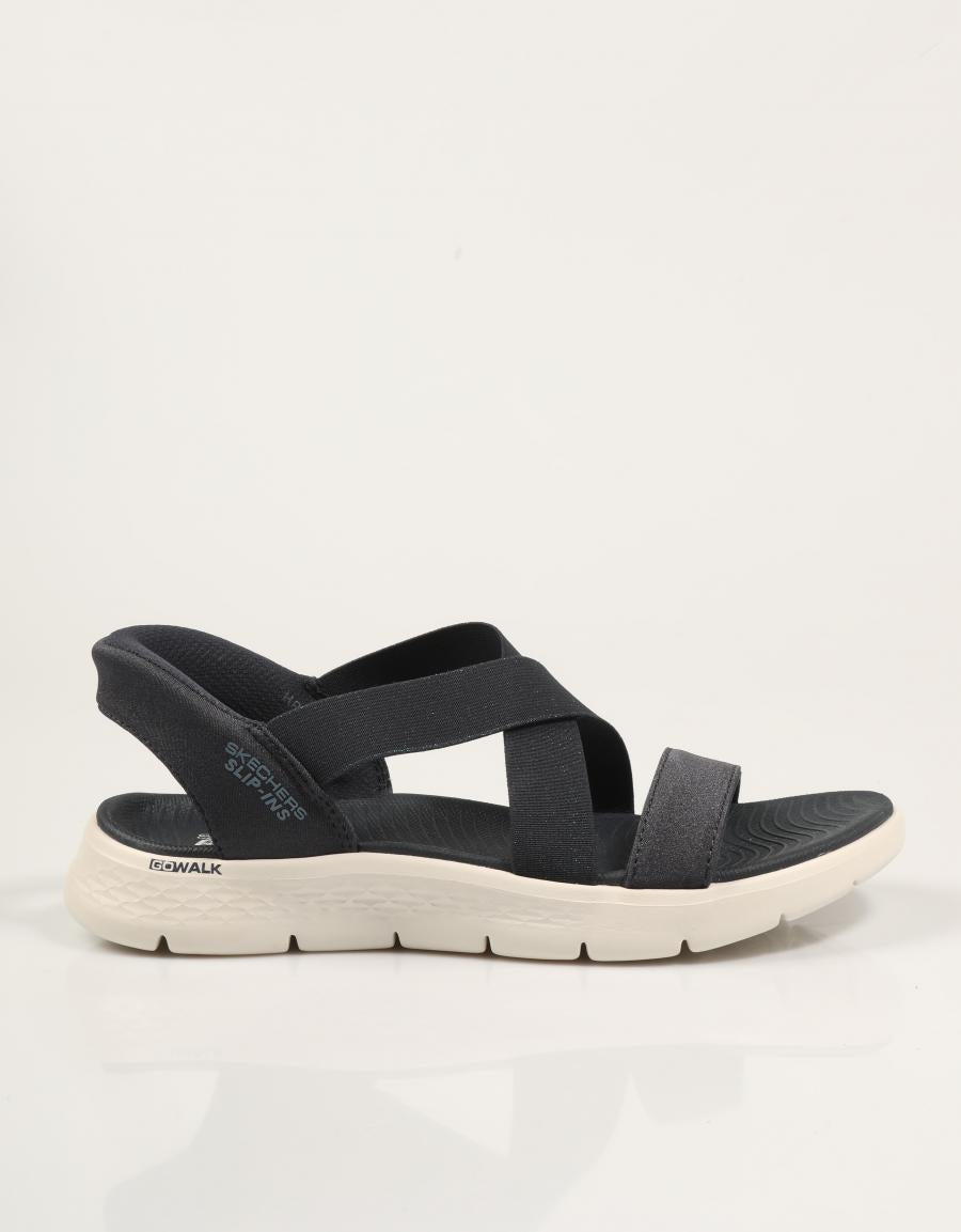 SANDALIAS SKECHERS SLIP INS GO WALK FLEX SANDAL en color Azul marino