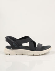 SANDALIAS SKECHERS SLIP INS GO WALK FLEX SANDAL en color Azul marino