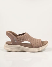 SANDALIAS SKECHERS SLIP INS ULTRA FLEX 3 0 en color Cuero