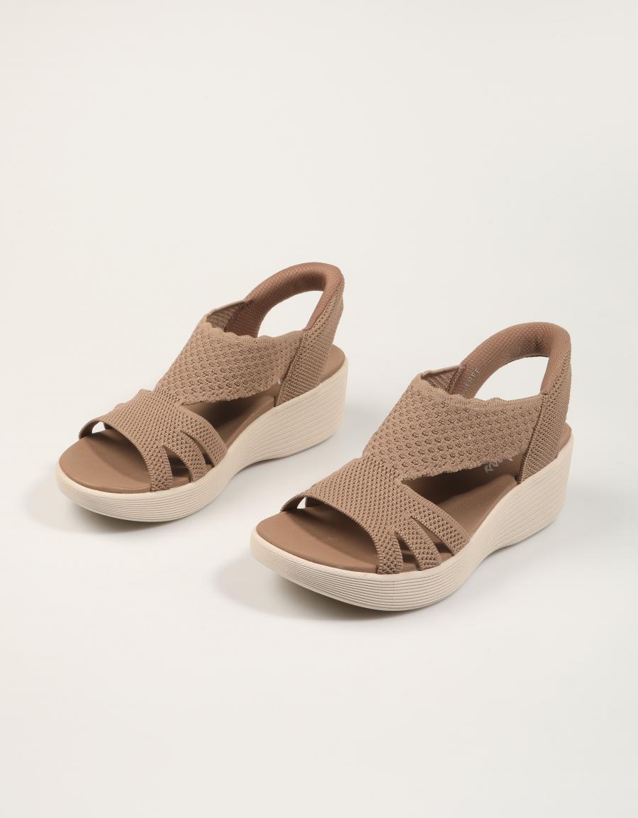 SANDALIAS SKECHERS PARALLEL LITE SUMMER INVITE en color Cuero