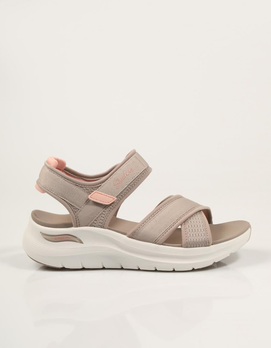SANDALIAS SKECHERS ARCH FIT 2 0 SANDAL en color Taupe
