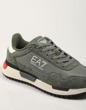 ZAPATILLAS ARMANI EA7 VINTAGE en color Kaki