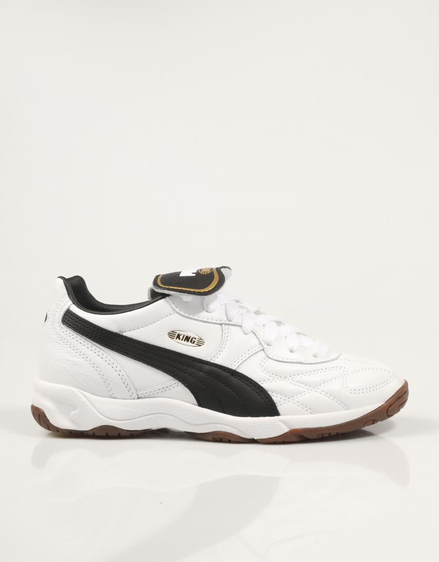 ZAPATILLAS PUMA KING INDOOR en color Blanco