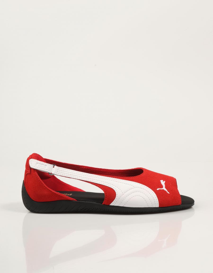 BAILARINAS PUMA SANDALS en color Rojo