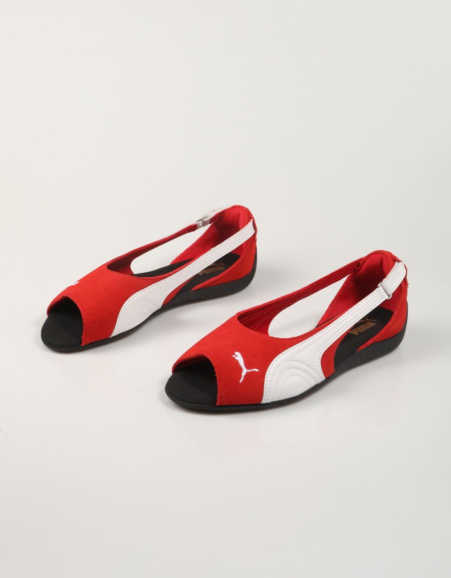 BAILARINAS PUMA SANDALS en color Rojo