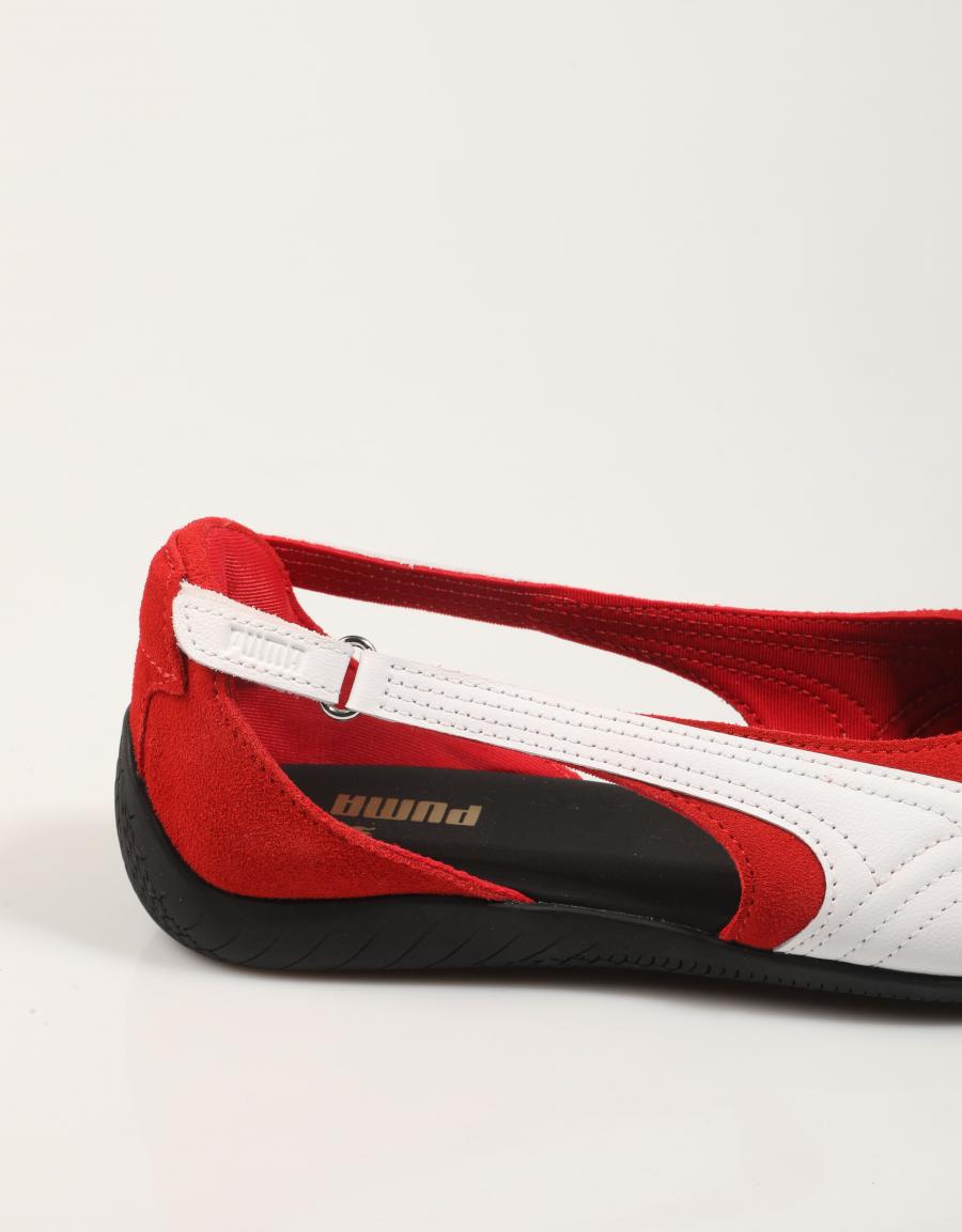 BAILARINAS PUMA SANDALS en color Rojo