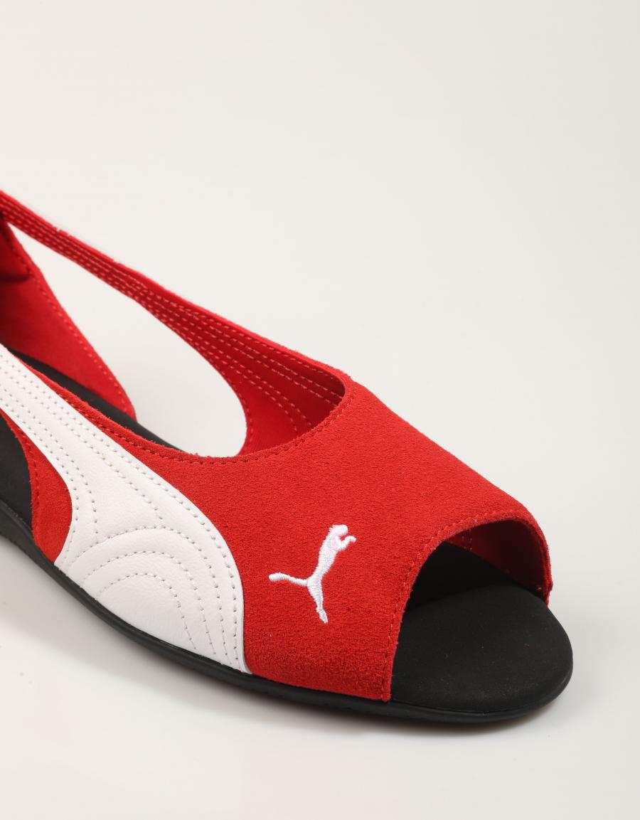 BAILARINAS PUMA SANDALS en color Rojo