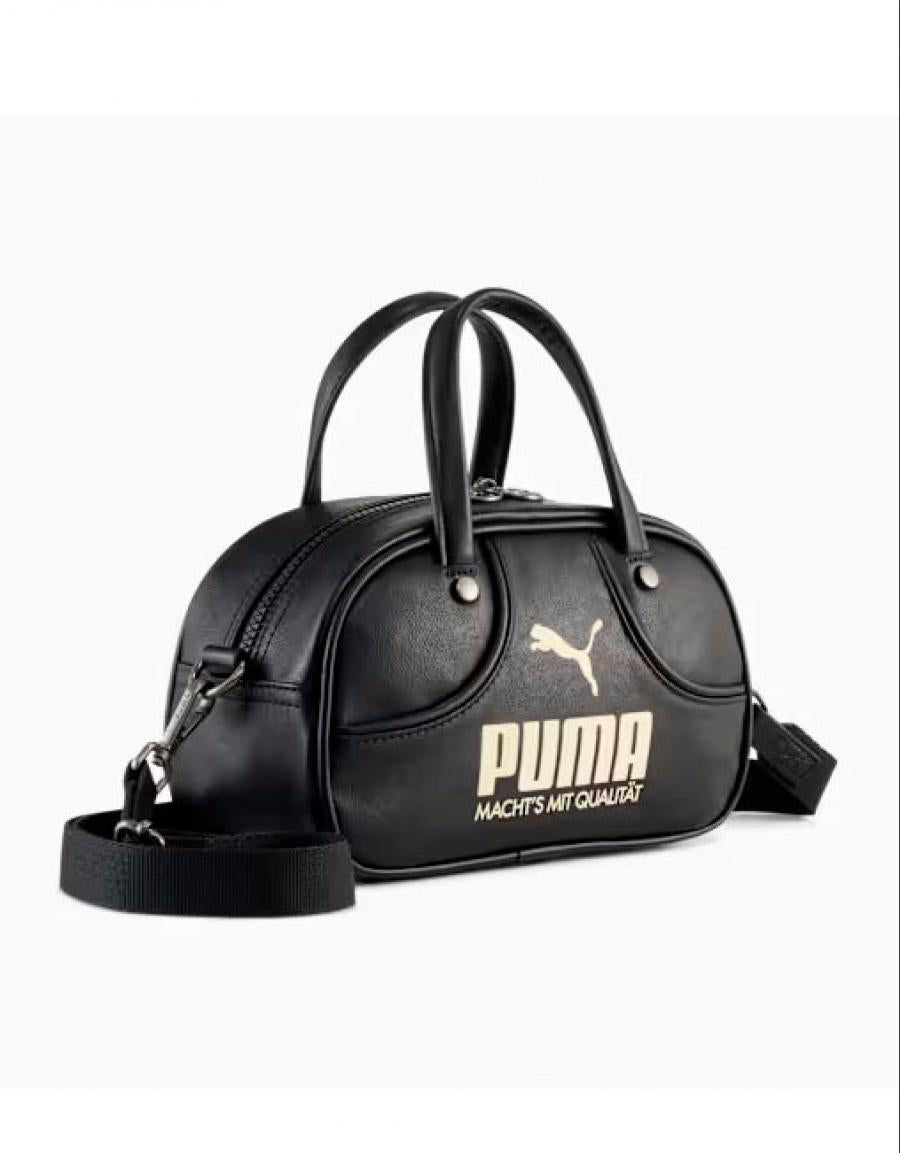 BOLSO PUMA 1976 ARCHIVE MINI GRIP BAG en color Negro