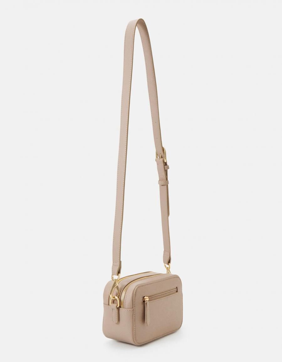 BOLSO VALENTINO ZERO RE VBS7B306 en color Beige