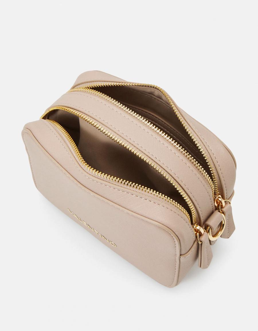 BOLSO VALENTINO ZERO RE VBS7B306 en color Beige
