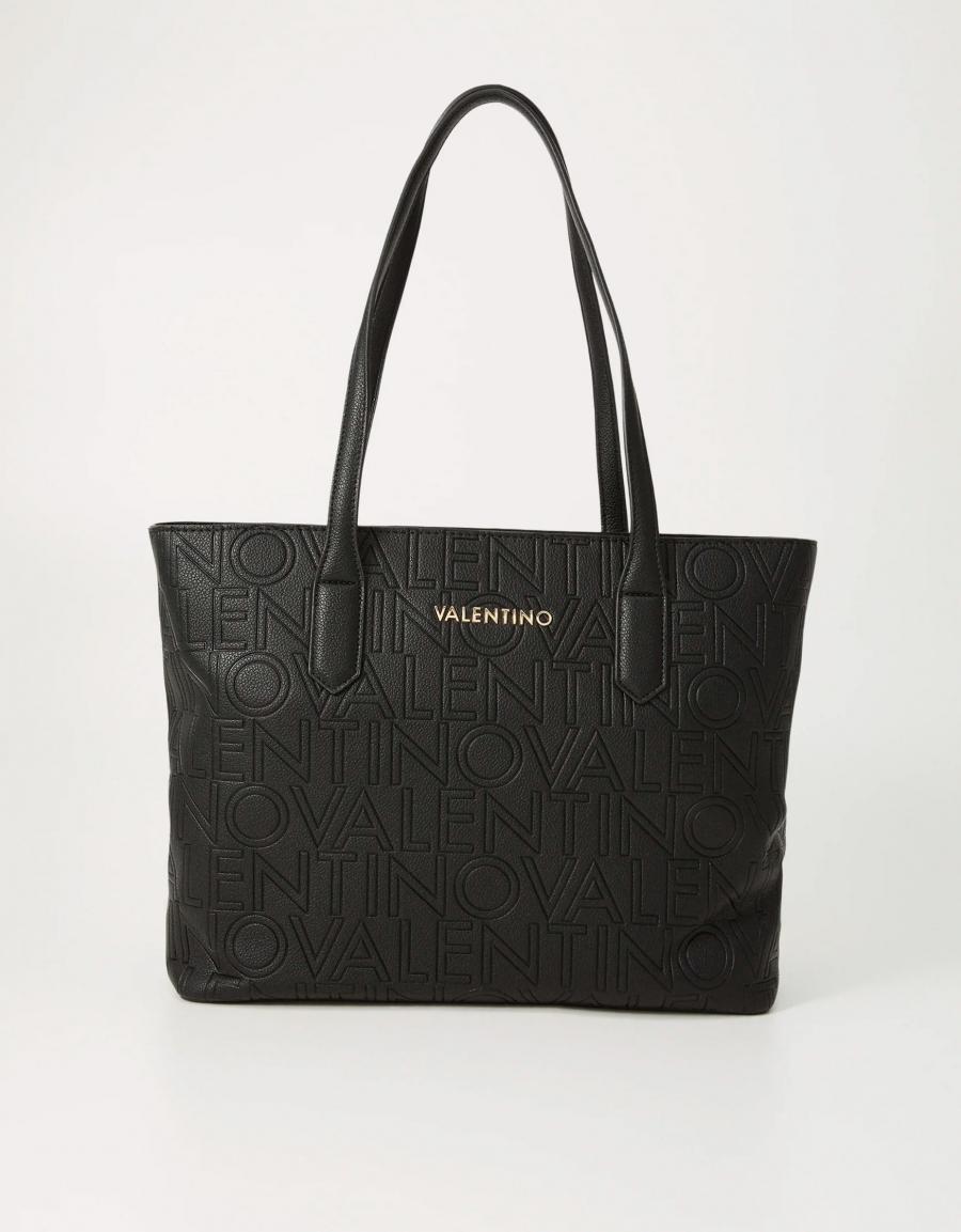 BOLSO VALENTINO PANSY SHOPPING VBS8PG01 en color Negro