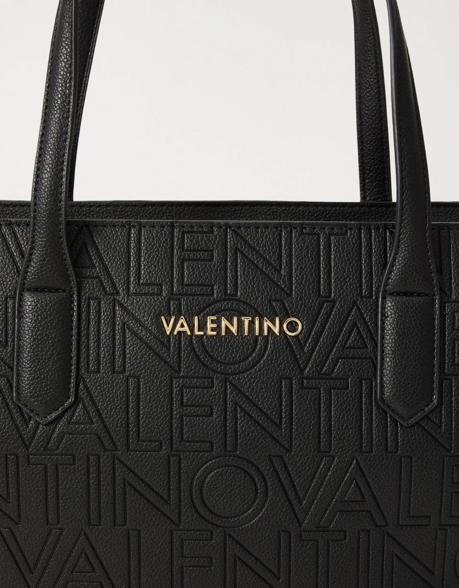 BOLSO VALENTINO PANSY SHOPPING VBS8PG01 en color Negro