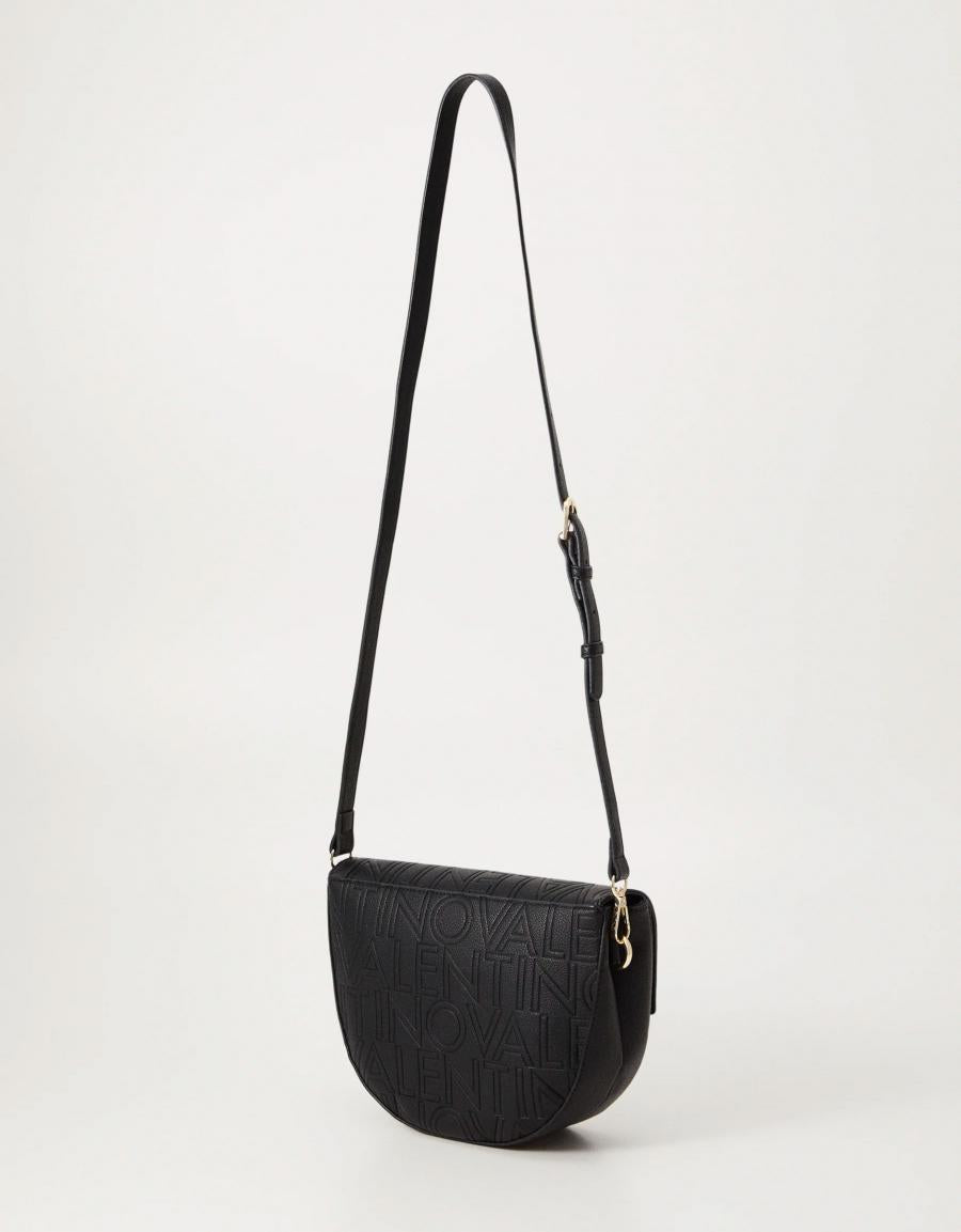 BOLSO VALENTINO PANSY PATTINA VBS8PG01 en color Negro