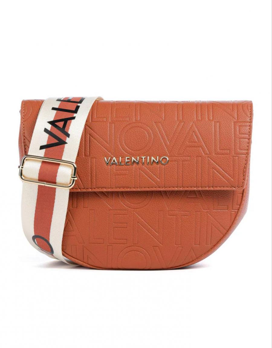 BOLSO VALENTINO PANSY PATTINA VBS8PG01 en color Cuero